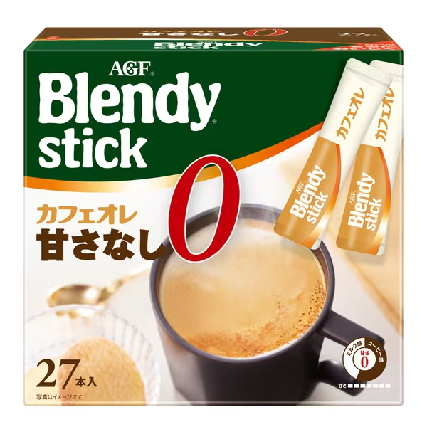 【味の素AGF】“Blendy (R)”棒袋无糖咖啡欧蕾 27 袋 [速溶咖啡]